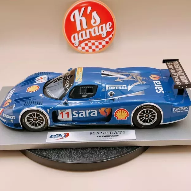 BBR Maserati Mc12 N 11 Fia Gt 2007 A.piccini A.bertolini 1:18 P1807