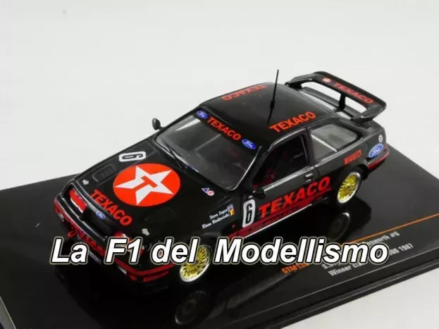 IXO Models Ford Sierra Rs Cosworth Texaco N 6 Wtcc 1987 S.soper K.niedzwiedz 1:43 GTM135