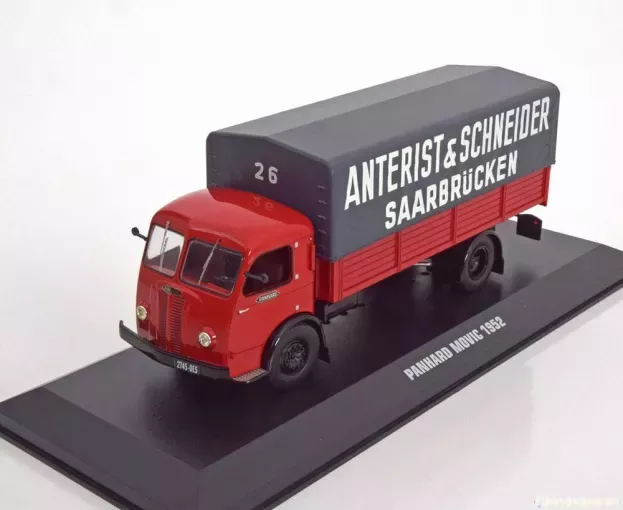 IXO Models Panhard Movic Truck Telonato Anterist & Schneider Saarbrucken Transports 1952 1:43 TRU014