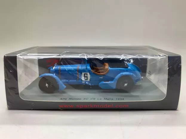 Spark Alfa Romeo 8c 2.4l Supercharged Team Lord Howe N 6 24h Le Mans 1934 L.howe T.r.richards 1:43 S3887