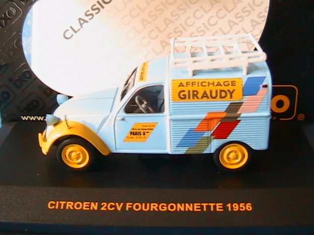 IXO Models Citroen 2cv Fourgonnette Giraudy Van 1956 1:43 CLC048