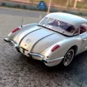 Rare AUTOart 1:18 Chevrolet Corvette 1958 Diecast Car Model Collection 71147