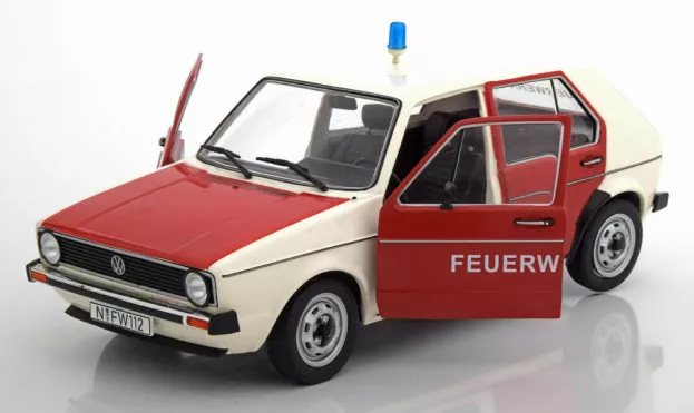 Solido Volkswagen Golf Mkii Fire Engine Brigade 1984 1:18 1800207