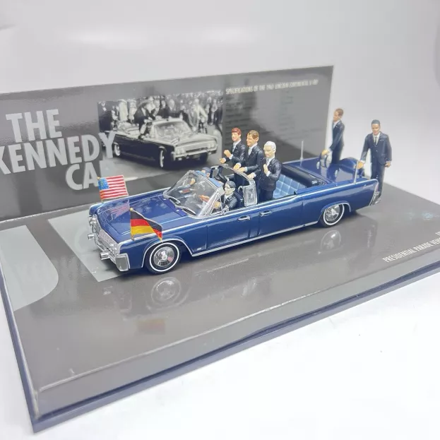 Minichamps Lincoln Continental 1963 Presidential John Kennedy Brand Adenauer Parade 1:43 436086102
