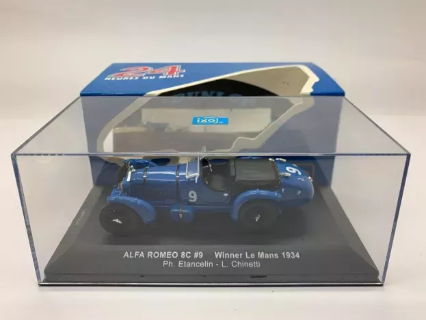 IXO Models Alfa Romeo 8c N 9 Winner 24h Le Mans 1934 Chinetti Etancelin 1:43 LM1934