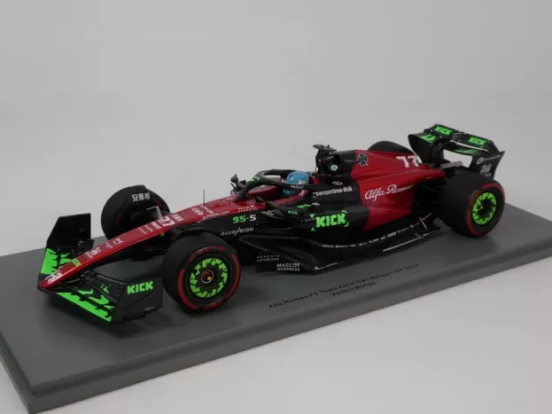 Spark Alfa Romeo F1 C43 Team Orlen N 77 Belgium Gp 2023 Valtteri Bottas 1:18 18S962
