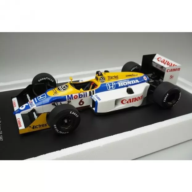 Spark Williams F1 Honda Fw11b N 6 Japan Gp Nelson Piquet 1987 World Champion 1:18 18S118