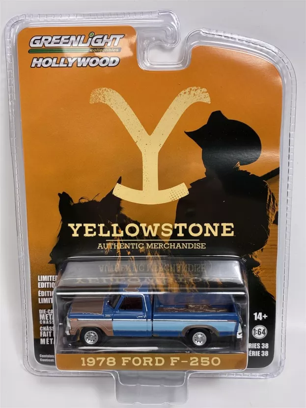 Greenlight Ford F-250 Pick-up 1978 Yellowstone 1:64 44980E