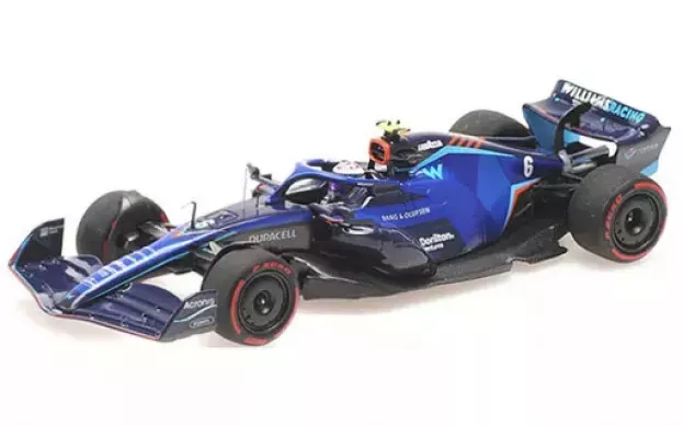 Minichamps Williams F1 Fw44 Team Williams Racing N 6 Bahrain Gp 2022 Nicholas Latifi 1:43 417220106