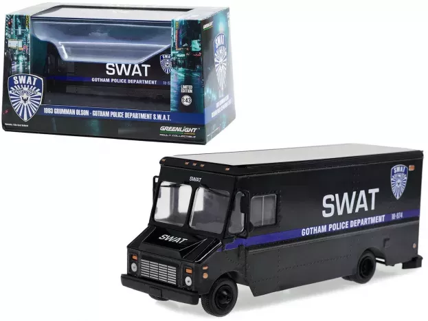 Greenlight Grumman Olson Van Gotham Police Department S.w.a.t. 1993 1:43 86355
