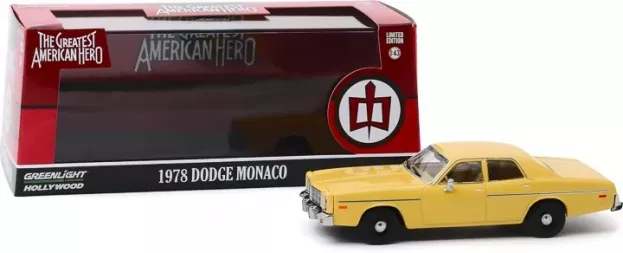 Greenlight Dodge Monaco 1978 The Greatest American Hero 1:43 86555