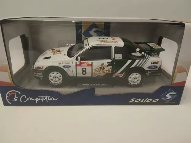 Solido Ford Sierra Cosworth Rs500 N 8 Winner Rally Tour De Corse 1988 Didier Auriol Bernard Occelli 1:18 1806102