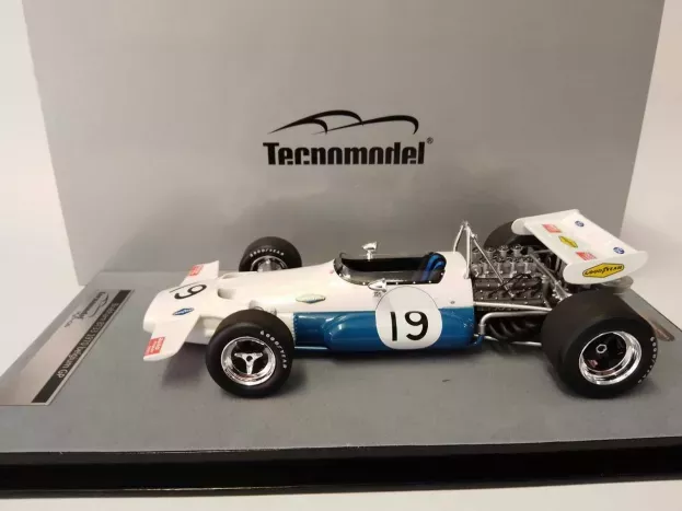Tecnomodel Brabham F1 Bt33 N 19 Belgium Gp 1970 R.stommelen 1:18 TM18-162C
