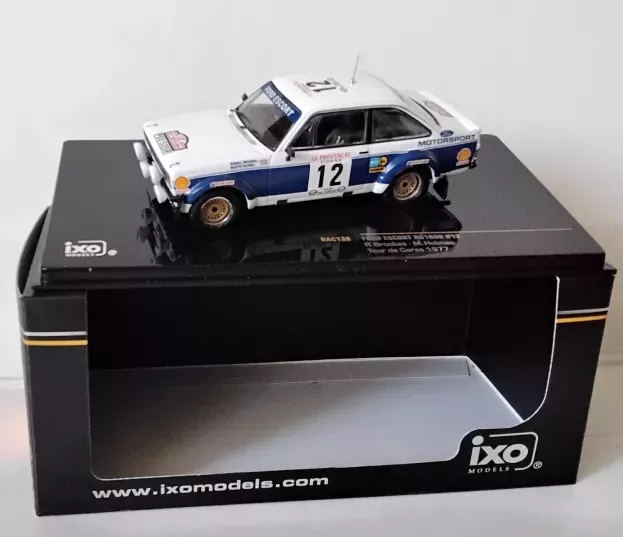 IXO Models Ford Escort Rs1800 N 12 Rally Tour De Corse 1977 R.brookes M.holmes 1:43 RAC138