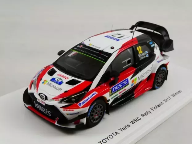 Spark Toyota Yaris Wrc N 12 Winner Rally Finland 2017 E.lappi J.ferm 1:43 S5169