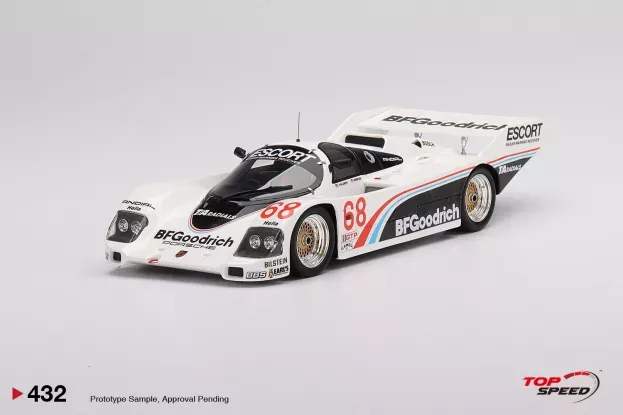 Truescale Porsche 962 Team Bfgoodrich N 68 500 Miles Imsa Road America 1986 D.brassfield J.mass 1:18 TS0432
