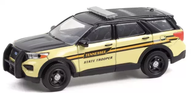 Greenlight Ford Utility Interceptor Tennessee State Trooper Police 2020 1:64 30296