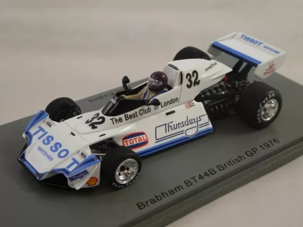 Spark Brabham F1 Bt44b N 32 British Gp 1976 B.evans 1:43 S7096