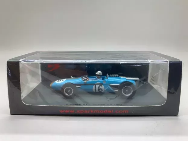 Spark Brabham F1 Bt3 N 16 Germany Gp 1962 Jack Brabham 1:43 S4332