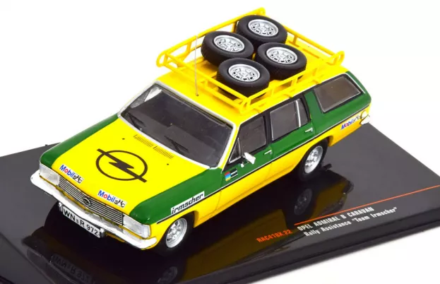 IXO Models Opel Admiral B Caravan Team Irmscher Rally Assistance 1974 1:43 RAC418X.22