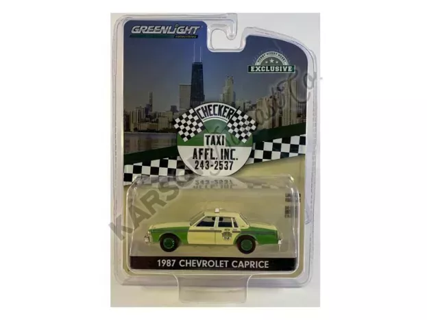 Greenlight Chevrolet Caprice Taxi Chicago 1987 1:64 30233