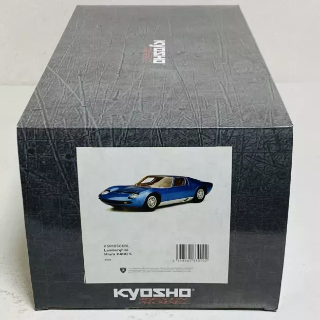 Kyosho Lamborghini Miura P400s 1:18 KSR18506BL