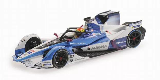 Minichamps Bmw Formula-e Season 5 Team Bmw Andretti Motorsport N 27 Season 2018-2019 A.sims 1:43 414180027