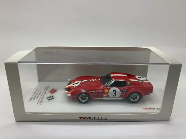 Truescale Chevrolet Corvette L88 Team Scuderia Filipinetti N 3 24h Le Mans 1968 U.maglioli H.greder 1:43 TSM124320