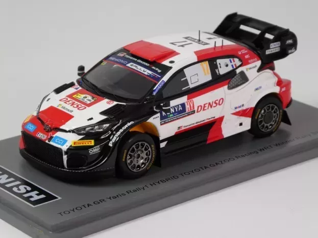 Spark Toyota Yaris Gr Hybrid Rally1 Team Toyota Gazoo Racing Wrt N 17 Winner Rally Safari 2023 Sebastian Ogier Vincent Landais 1:43 S6738