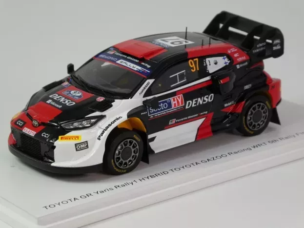 Spark Toyota Yaris Gr Hybrid Rally1 Team Toyota Gazoo Racing Wrt N 97 5th Rally Finland 2023 Jari Matti Latvala Juho Hanninen 1:43 S6737