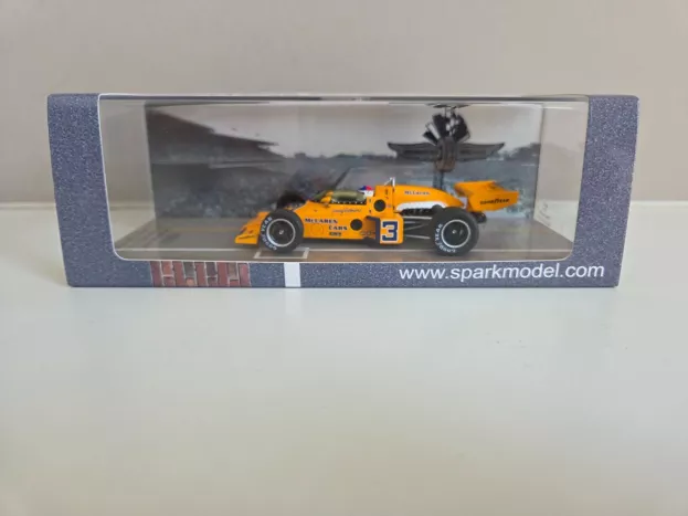 Spark Mclaren M16c N 3 Winner Indy 500 Indianapolis 1974 Johnny Rutherford 1:43 43IN74