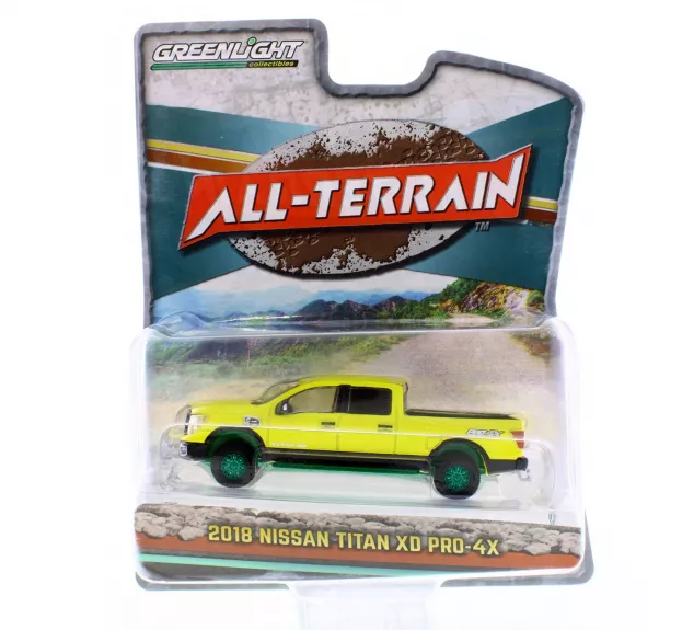 Greenlight Nissan Titan Xd Pro-x4 Pick-up 2018 1:64 35250E