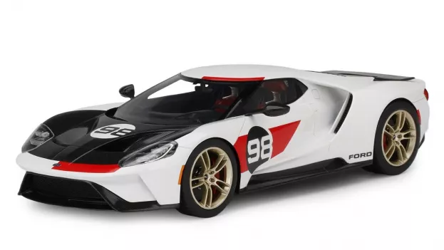 Truescale Ford Gt Heritage Edition 2021 1:18 TS0317