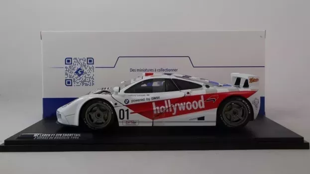 Solido Mclaren F-1 Gtr 6.1l V12 Team Hollywood N 01 Winner 2h De Brasilia Race 1996 Nelson Piquet Johnny Cecotto 1:18 1804111