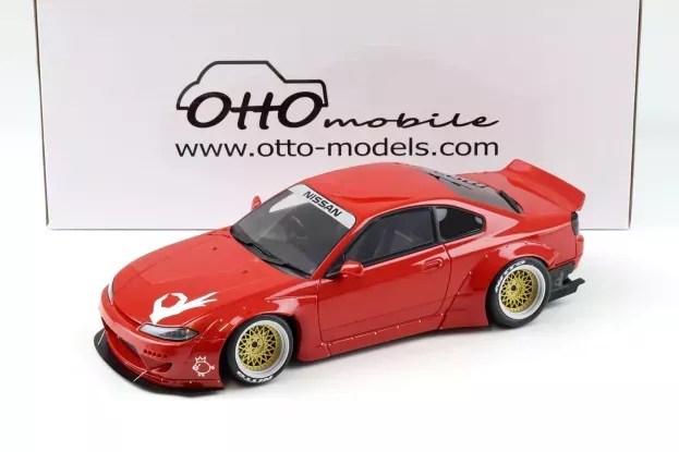 Ottomobile Nissan Silvia s15 Rocket Bunny Coupe 2014 1:18 OT1115