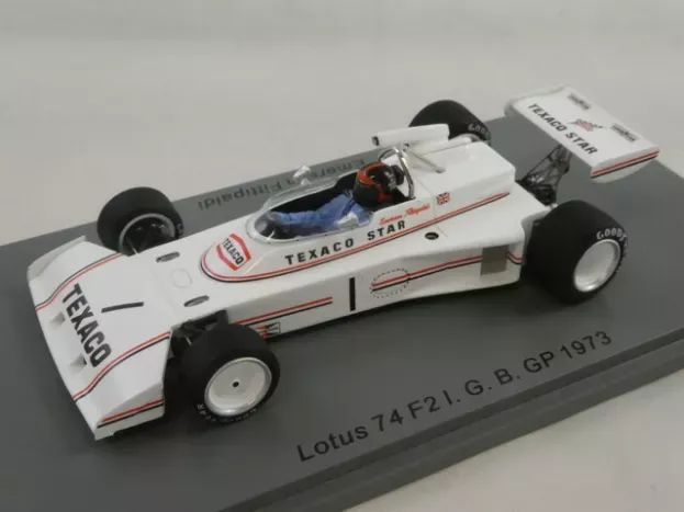 Spark Lotus F2 74 N 1 British Gp 1973 E.fittipaldi 1:43 S7302