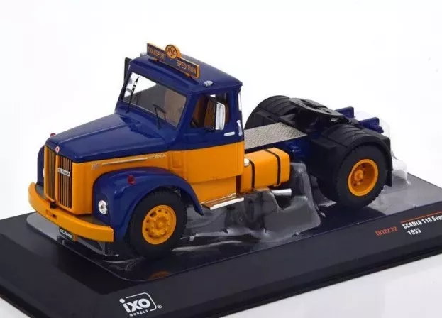 IXO Models Scania 110 Super Tractor Truck 2-assi 1953 1:43 TR122