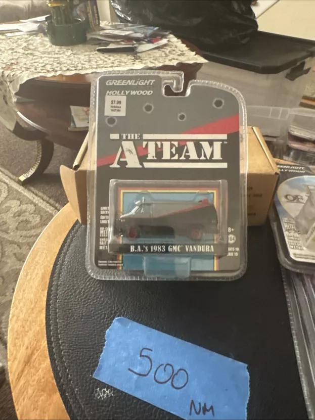 Greenlight Gmc Vandura Cargo G.series Van A-team 1983 1:64 44790B