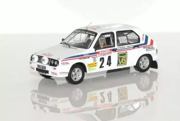 IXO Models Citroen Visa Chrono N 24 Rally Tour De Corse 1983 Dorche Thimonier 1:43 RAC128