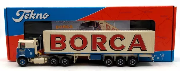 Tekno Mack Borca Mack F700 Klassieke Gesloten Oplegger 1:50 72225