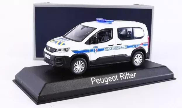 Norev Peugeot Rifter Police Municipale 2019 1:43 479068