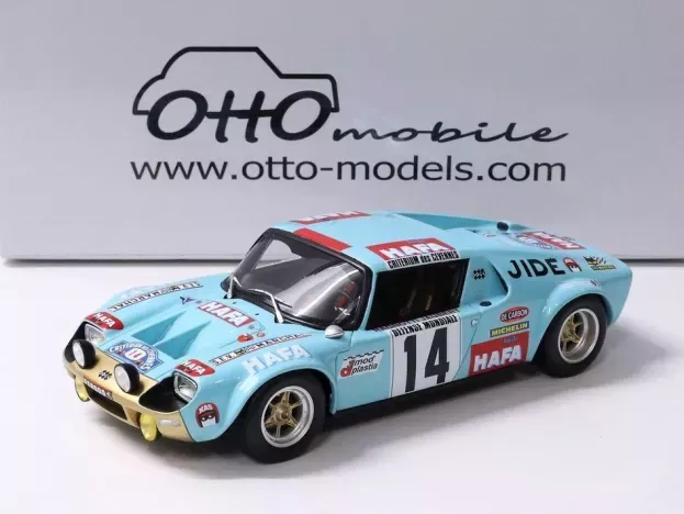 Ottomobile Jide 1600s Gr.4 N 14 Rally Criterium De Cevennes 1972 J.ragnotti J.jaubert 1:18 OT287