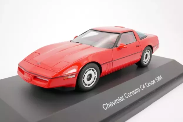 Schuco Chevrolet Corvette C4 Closed Roof 1984 1:43 450926500
