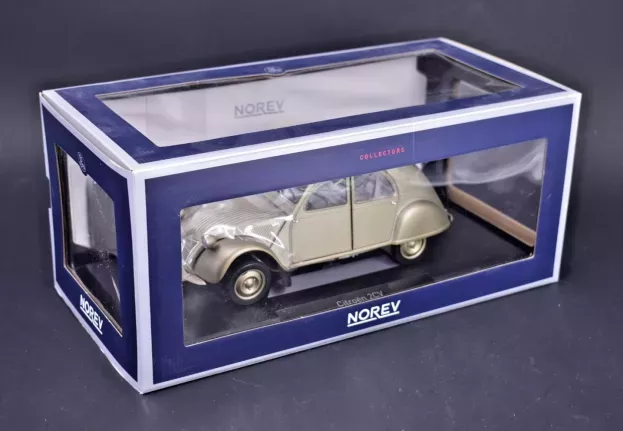 Norev Citroen 2cv A Cabriolet Closed Roof 1950 1:18 181497