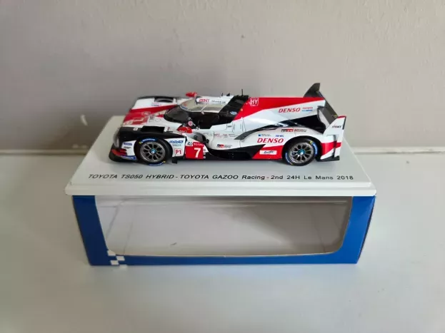 Spark Toyota Ts050 Hybrid Team Toyota Gazoo Racing N 7 2nd 24h Le Mans 2018 M.conway K.kobayashi J.m.lopez 1:43 S7006