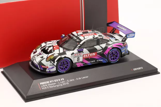 IXO Models Porsche 911 991 Gt3 R Team Ring Police N 8 Vln2 Nurburgring 2019 J.e.slooten L.luhr A.de Leener S.jans 1:43 LEGT43013