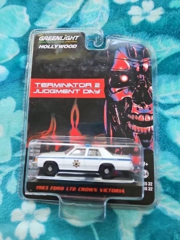 Greenlight Ford Crown Victoria Ltd Police 1983 Terminator 2 Movie 1991 The Judgment Day Il Giorno Del Giudizio 1:64 44920D