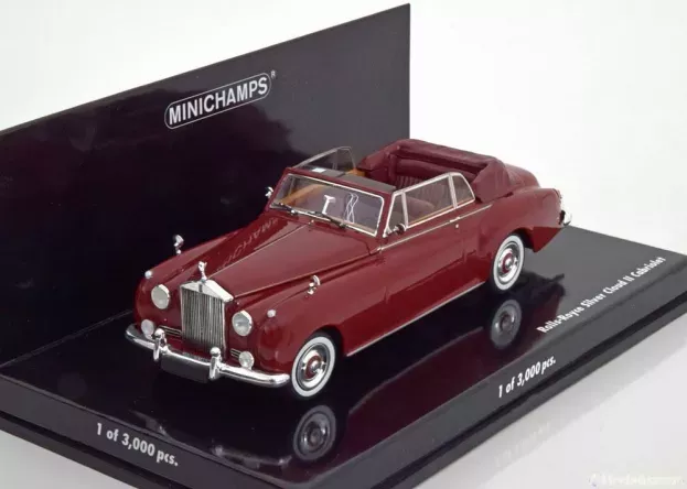 Minichamps Rolls Royce Silver Cloud Ii Cabriolet 1960 1:43 436134930