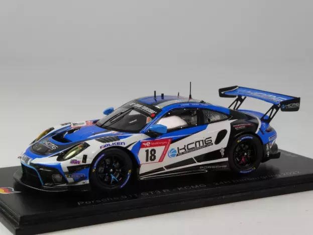 Spark Porsche 911 991-2 Gt3 R Team Kcmg N 18 24h Nurburgring 2022 D.olsen E.bamber N.tandy 1:43 SG860