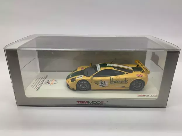 Truescale Mclaren F-1 Gtr Bmw S70 6.1l V12 Team Harrods Mach One Racing N 51 3rd 24h Le Mans 1995 Andy Wallace Derek Bell Justin Bell 1:43 TSM114357